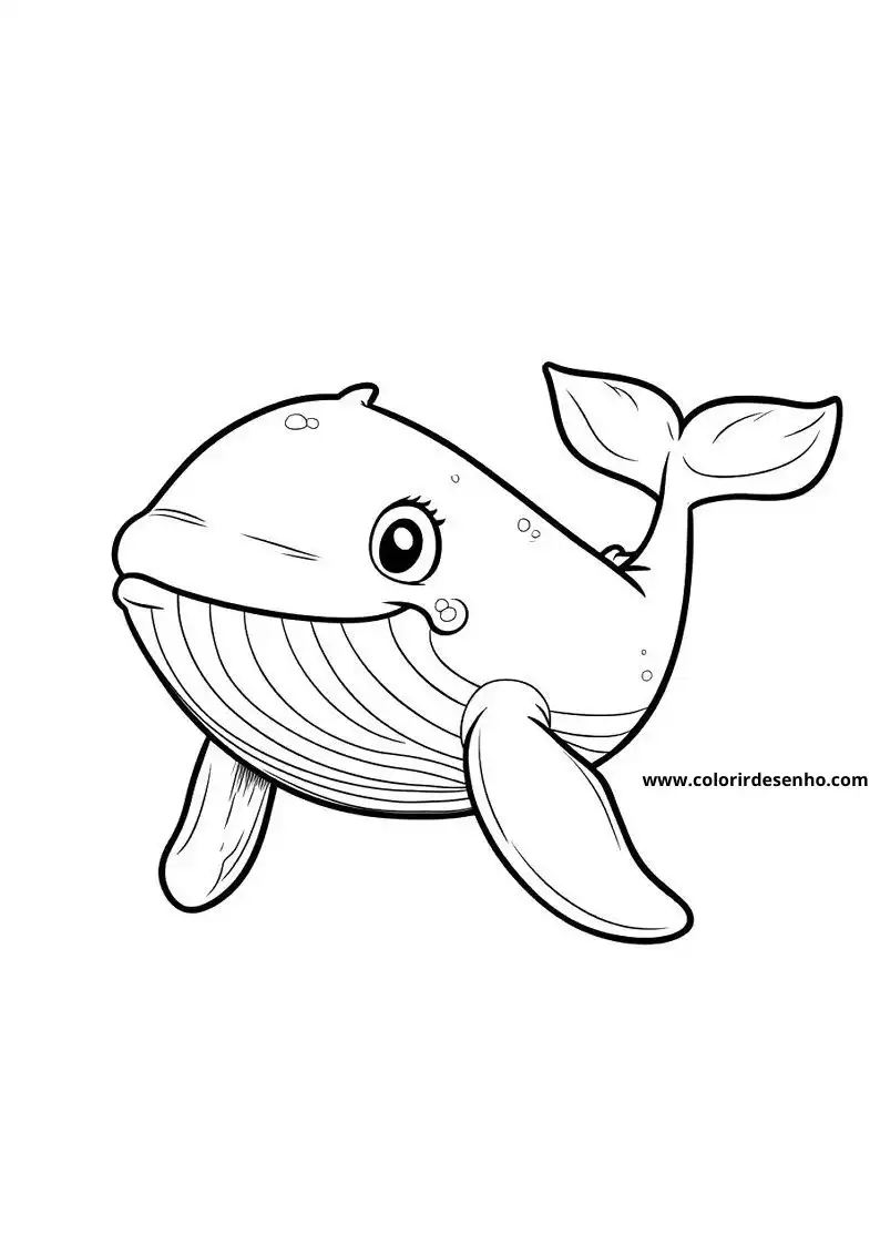 Whale Coloring Pages (139+ Free Printables) 45 Whale 6265