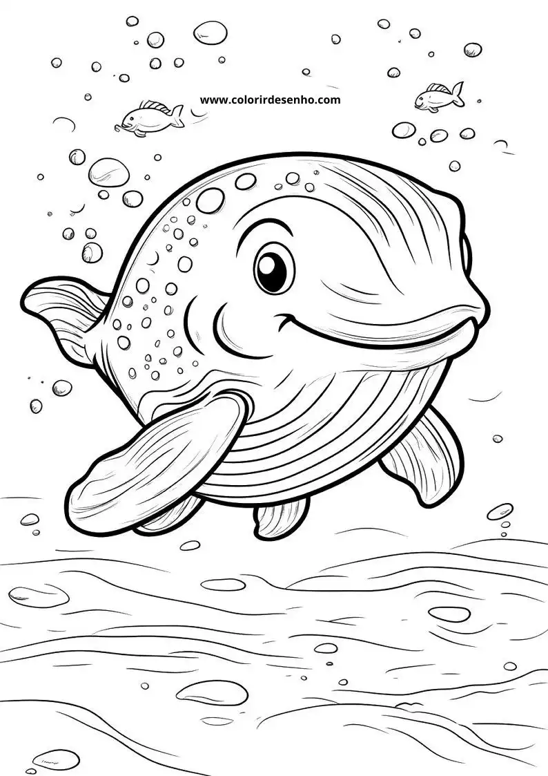Whale Coloring Pages (139+ Free Printables) 44 Whale 6266