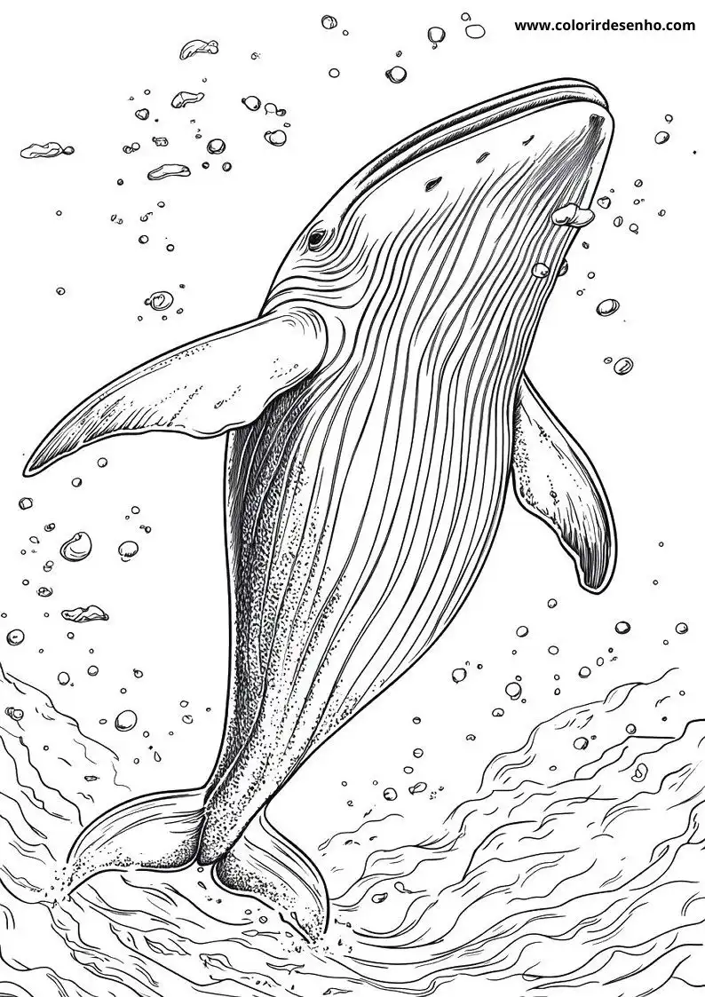 Whale Coloring Pages (139+ Free Printables) 41 Whale 6269