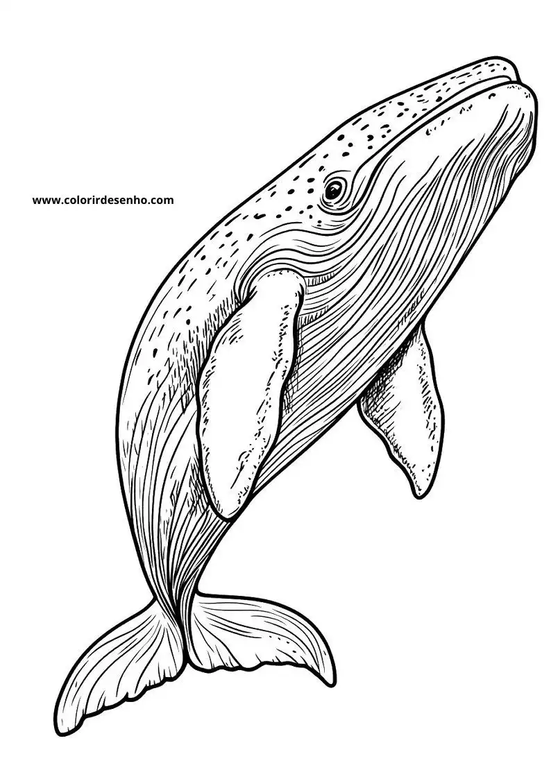 Whale Coloring Pages (139+ Free Printables) 34 Whale 6276