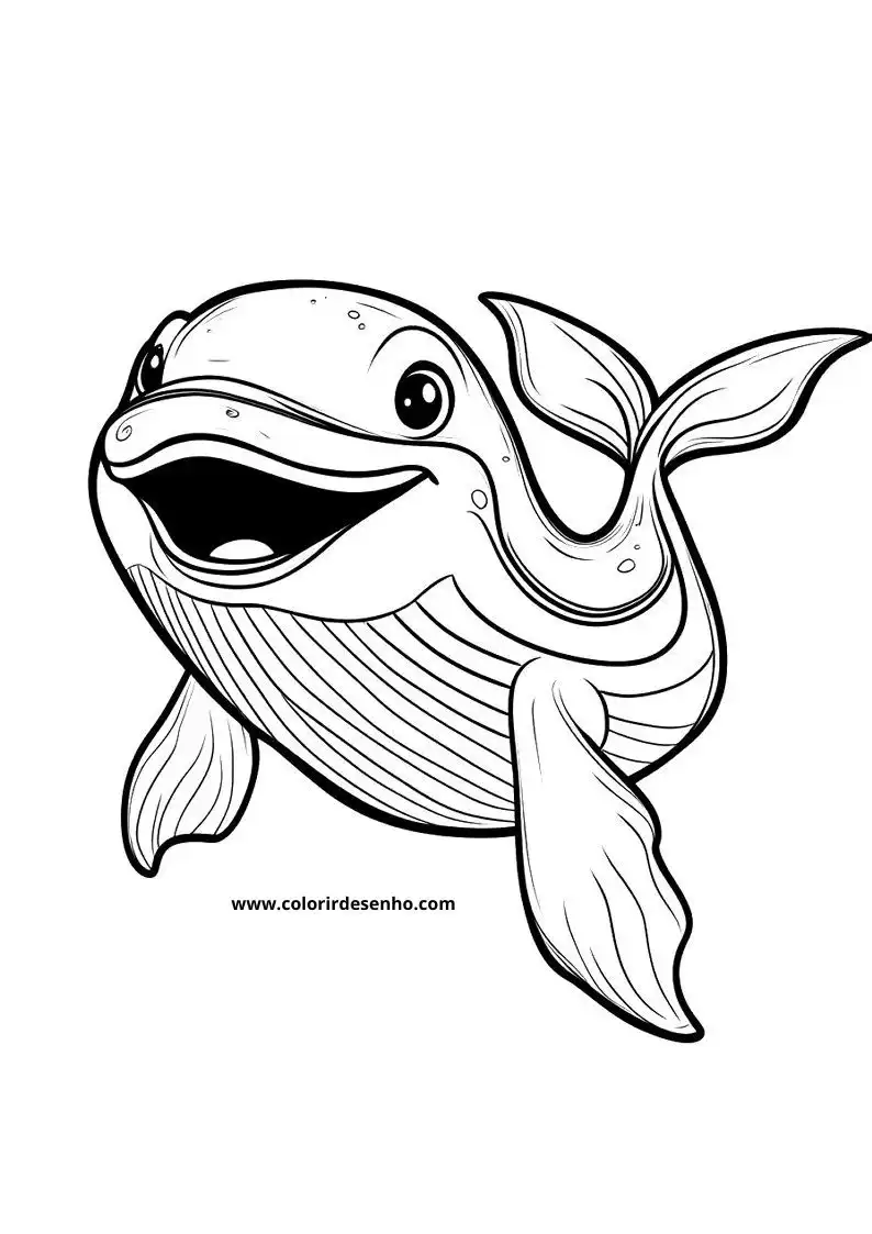 Whale Coloring Pages (139+ Free Printables) 26 Whale 6284