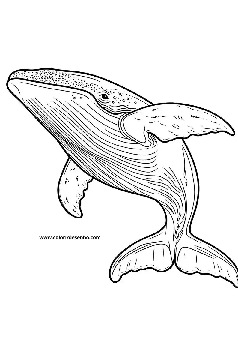 Whale Coloring Pages (139+ Free Printables) 102 Whale Drawing 6208