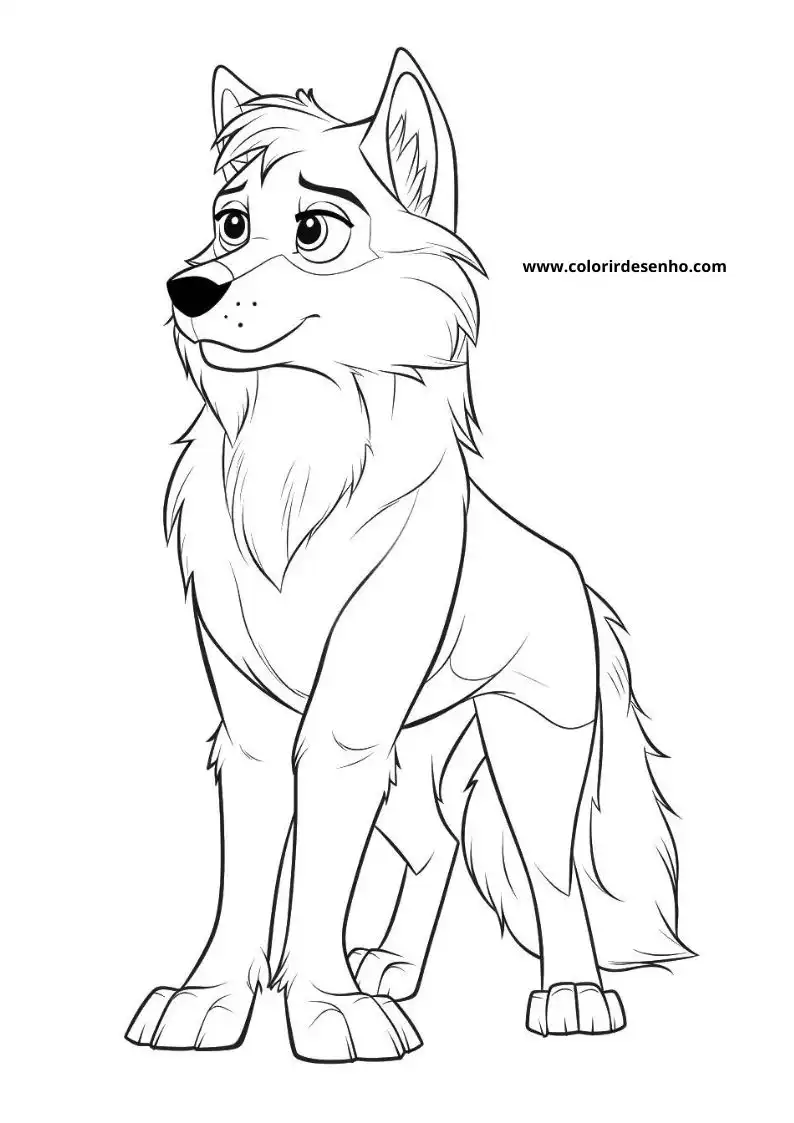 Wolf Coloring Pages For All Ages 2