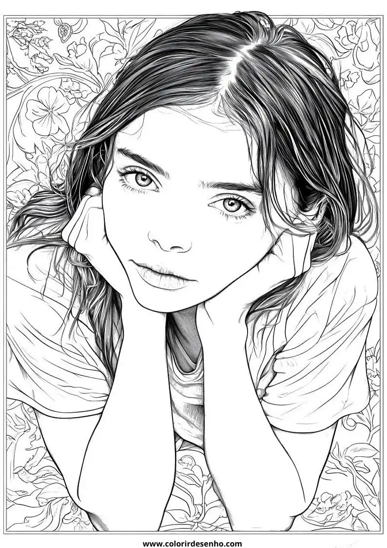 Woman Coloring Pages 2