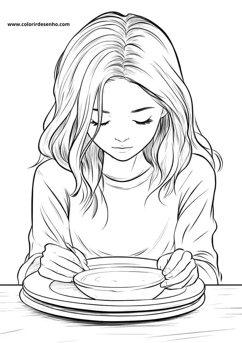 Woman Coloring Pages 3