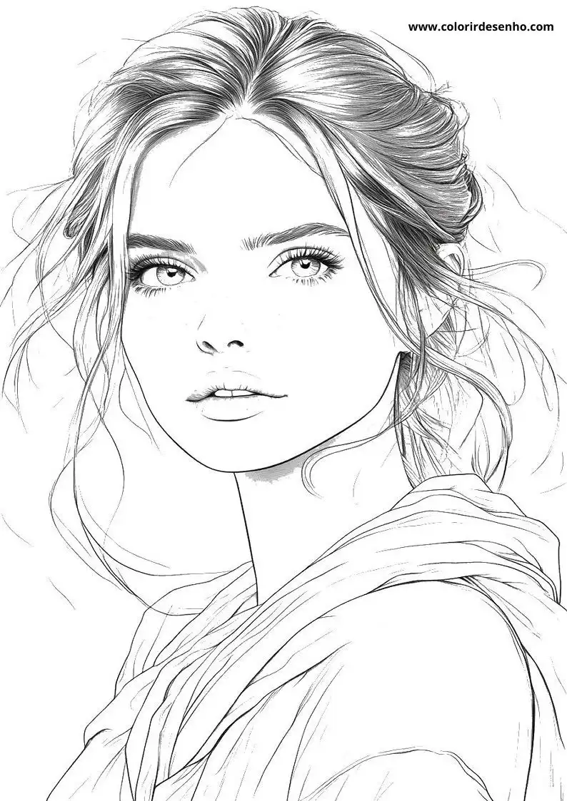 Woman Coloring Pages For All Ages 12