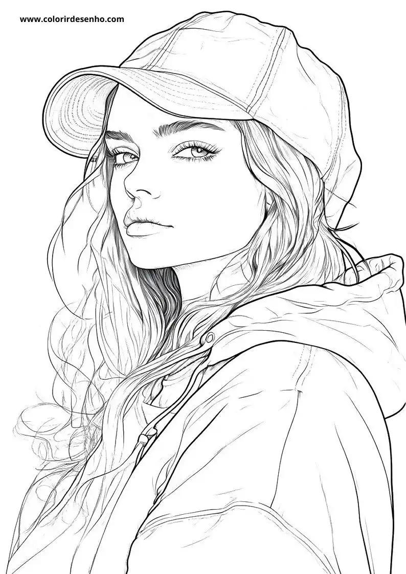 Woman Coloring Pages For All Ages 4