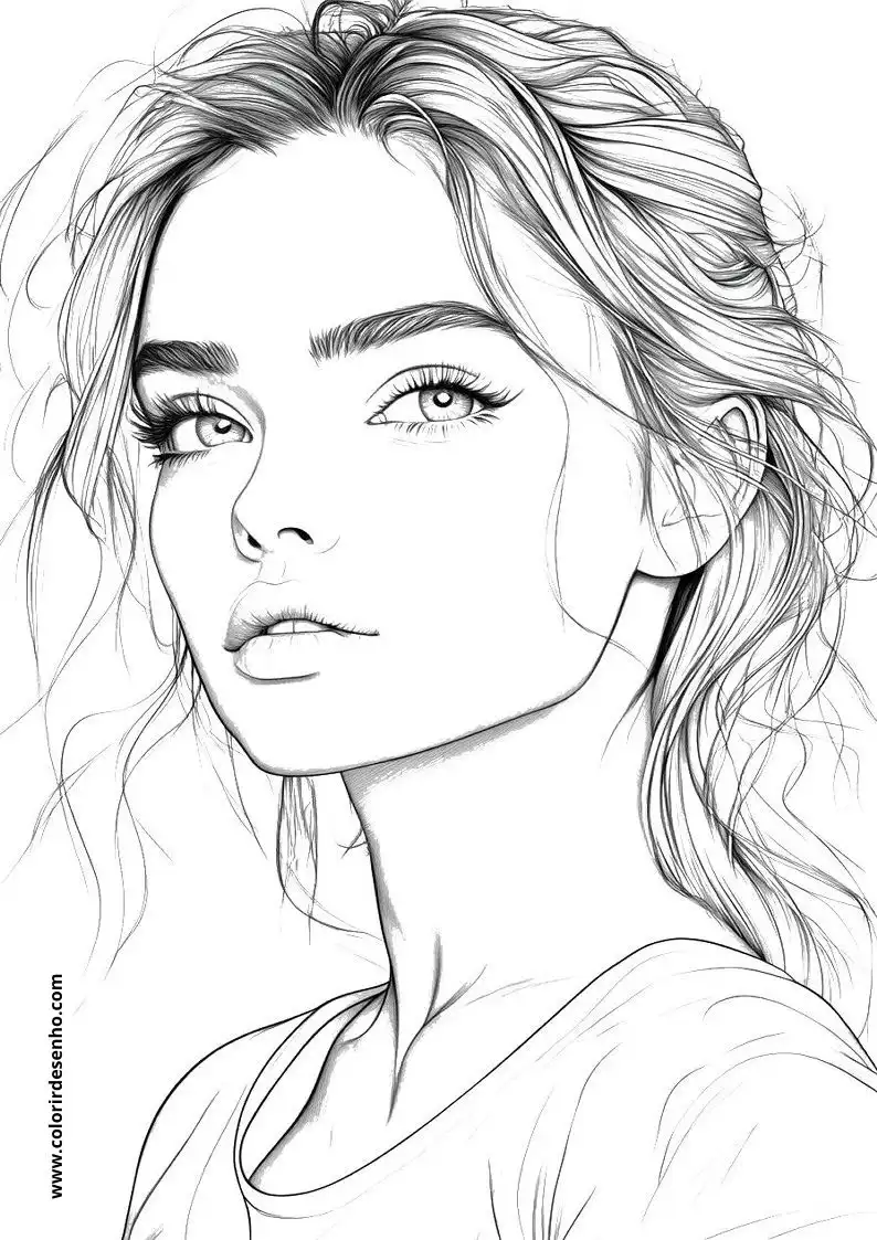 Woman Coloring Pages For All Ages 5
