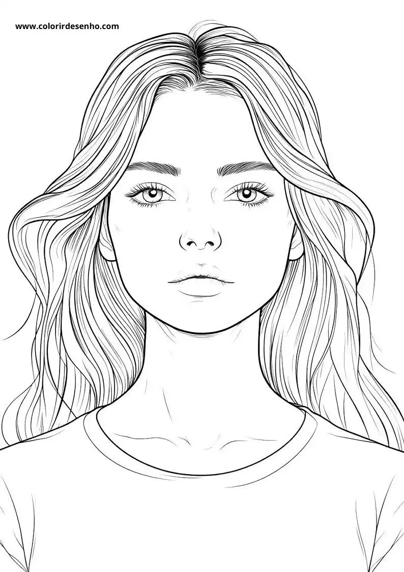 Woman Coloring Pages For All Ages 7