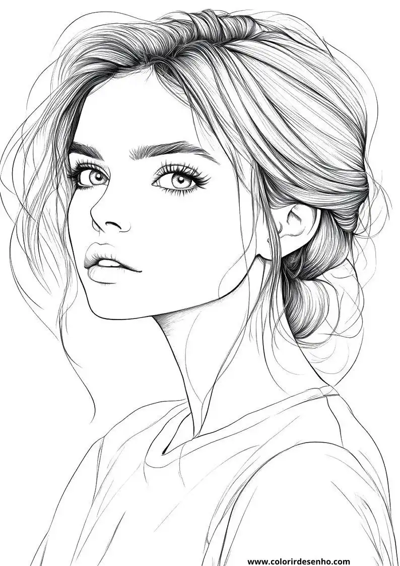 Woman Coloring Pages For All Ages 8