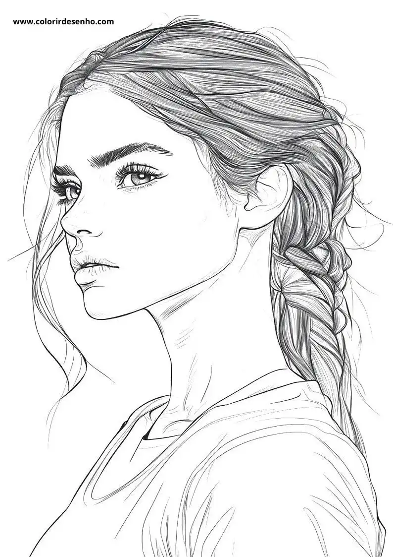Woman Coloring Pages For Kids And Adults 10