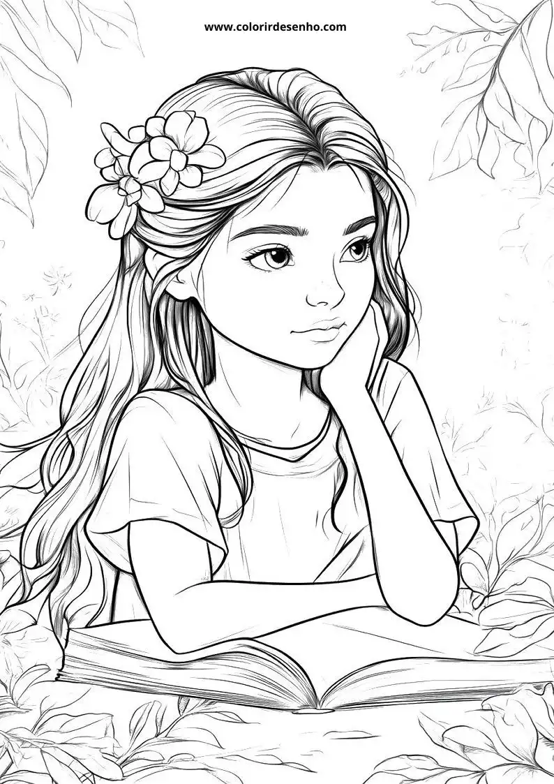Woman Coloring Pages For Kids And Adults 2