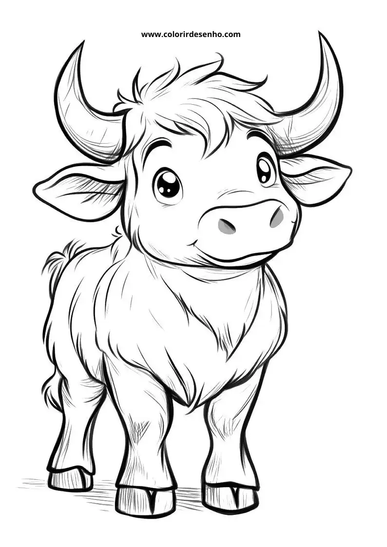 baby bull standing in frame smiling dressed in horns and tail