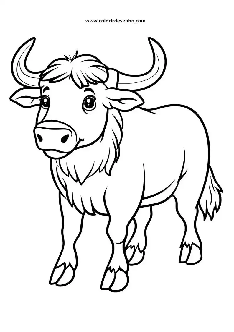 bull standing upright wearing a halter facing forward