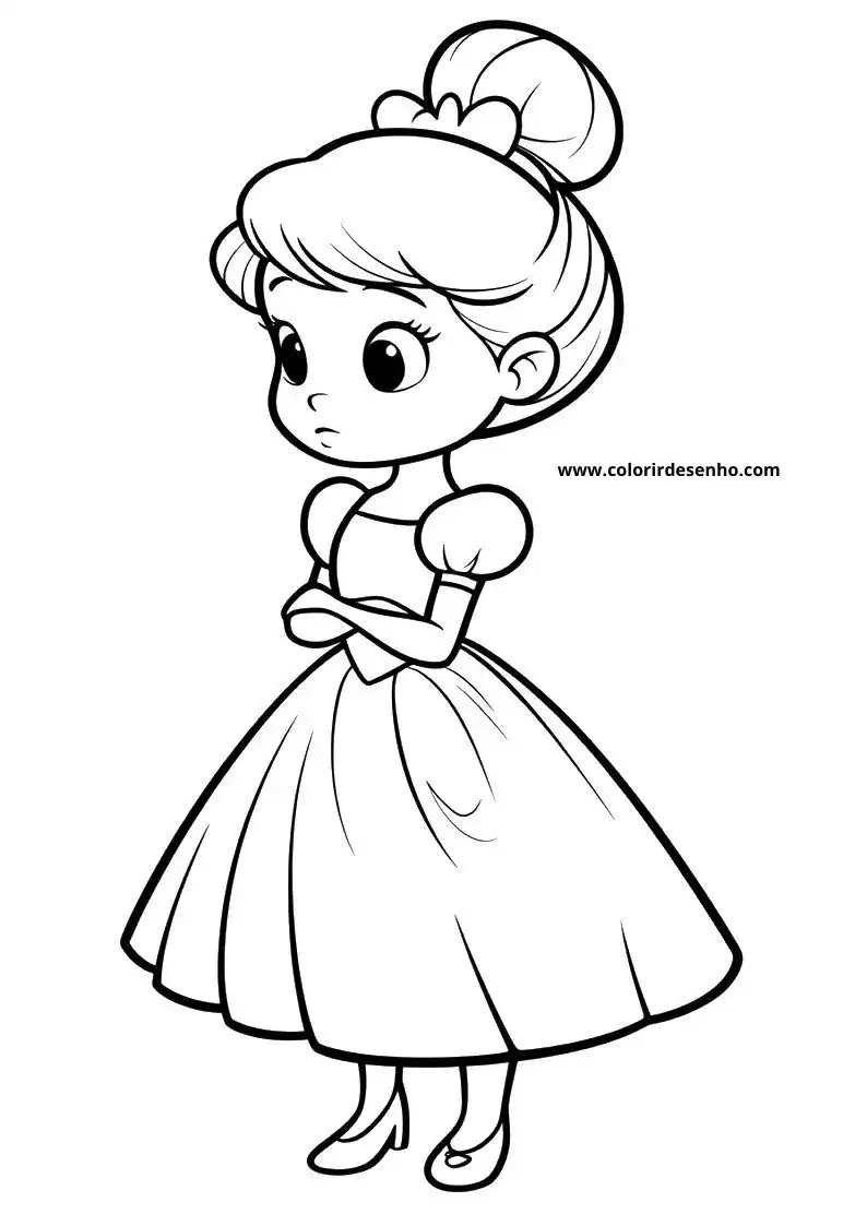 cinderella wearing a ball gown and holding her hands together in front of her