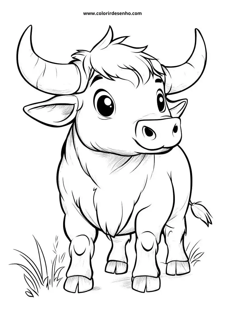 cute bull standing in grass with short horns and soft coat