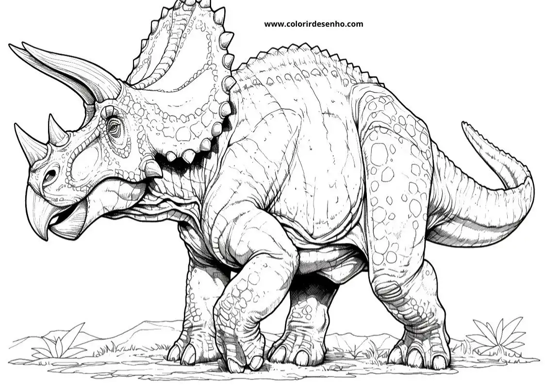 dinosaur standing upright with spiked back and spotted skin small leaves in the background