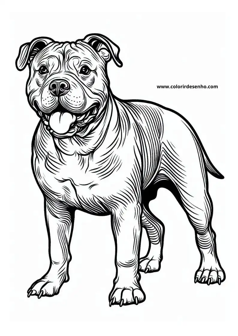 dog and puppy bulldog standing proudly with tongue out in an open setting