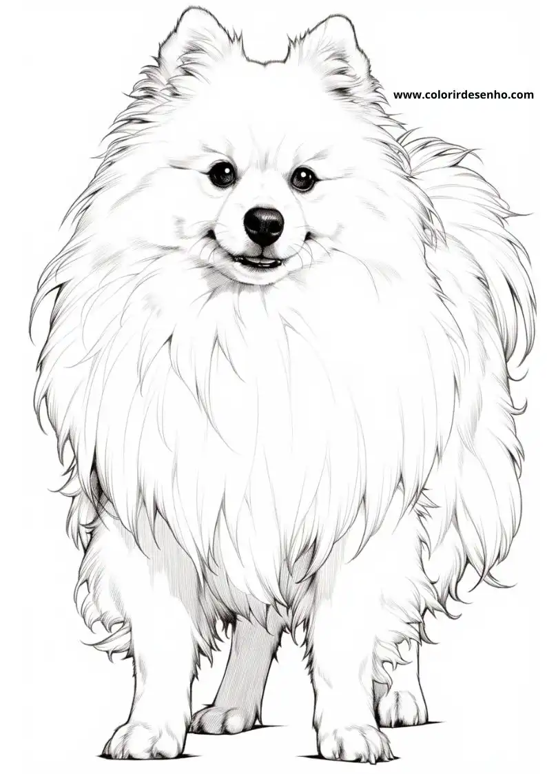 dog and puppy standing upright fluffy coat friendly expression