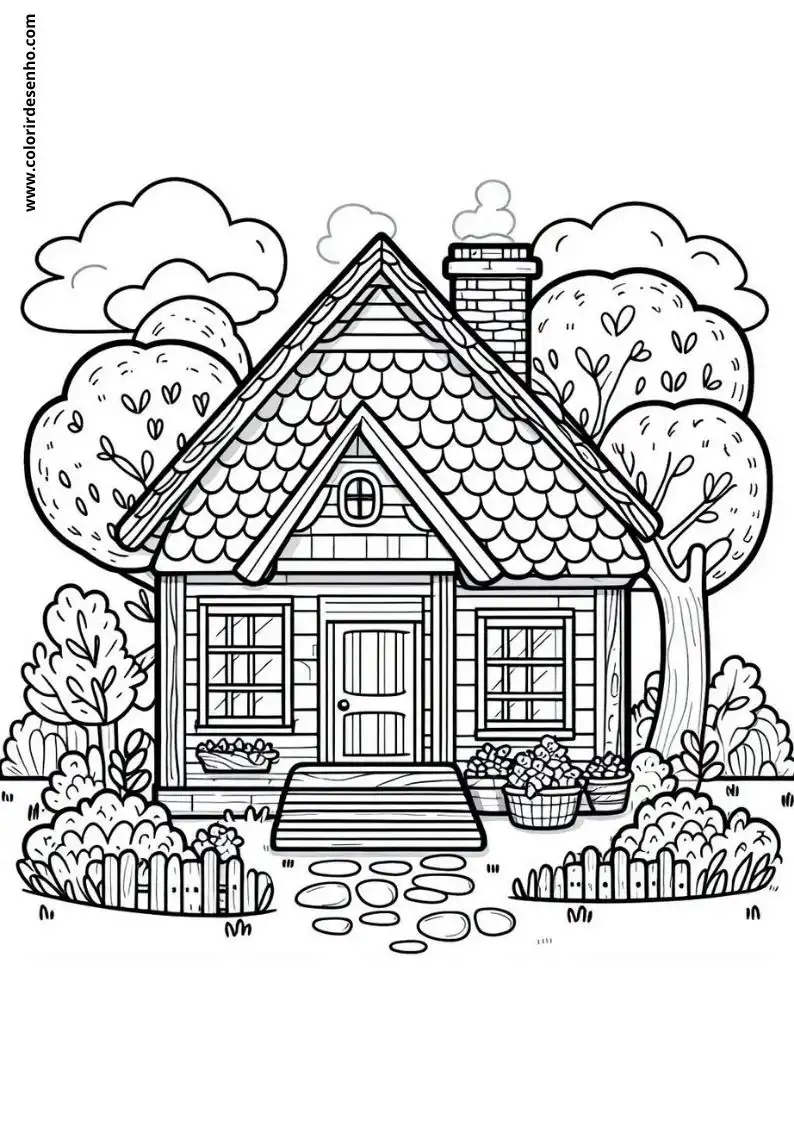 house is a quaint cottage with a steeply pitched roof decorative shingles and two