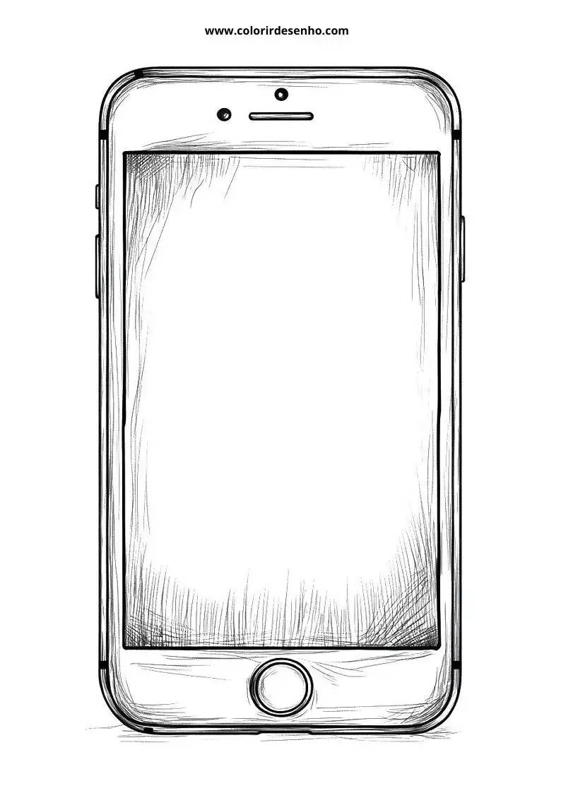 phone phone with blank screen and home button on bottom