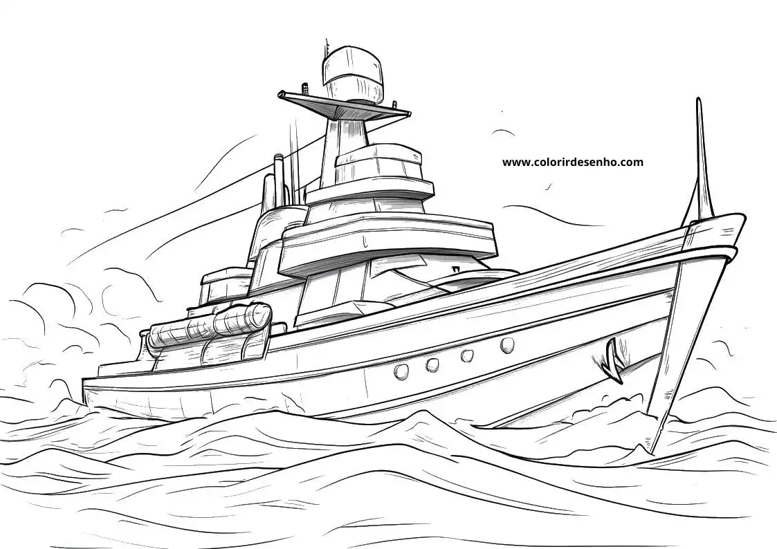 ship sailing on choppy waters