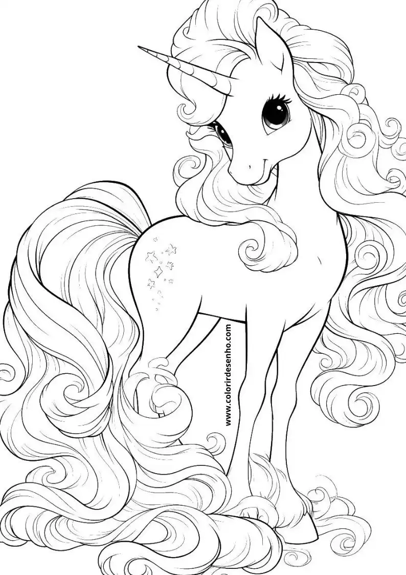unicorn standing in water wearing a dress with long flowing hair and a horn