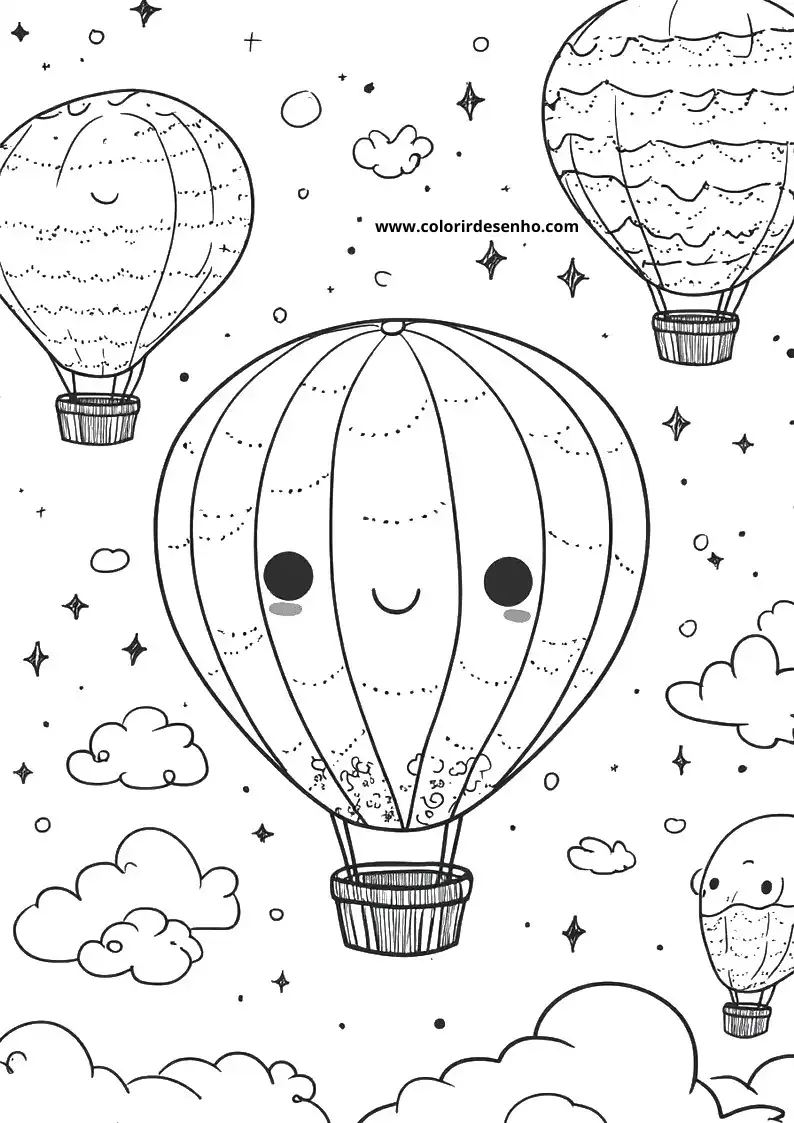 Download Balloon Coloring Pages 5