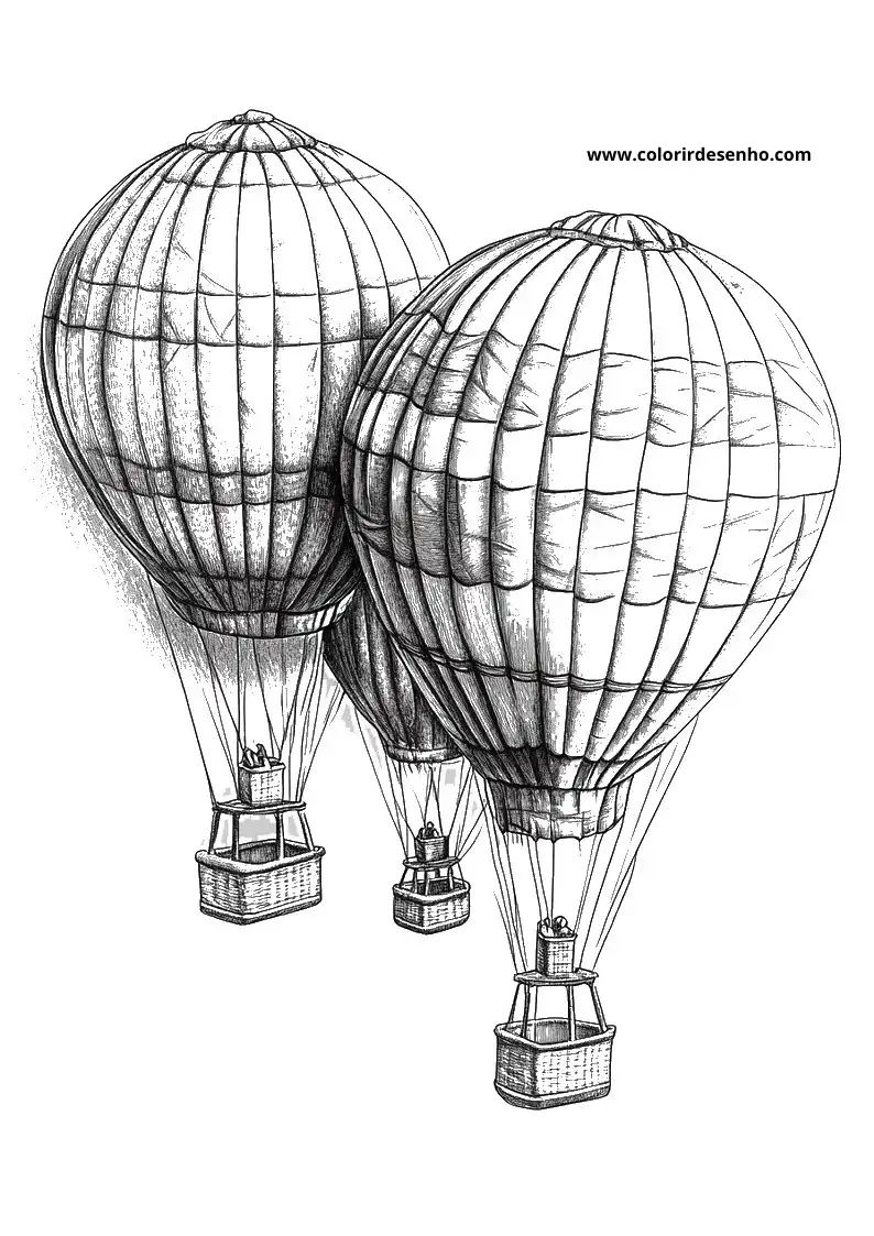 Download Free Printable Balloon Coloring Pages For Kids And Adults 5