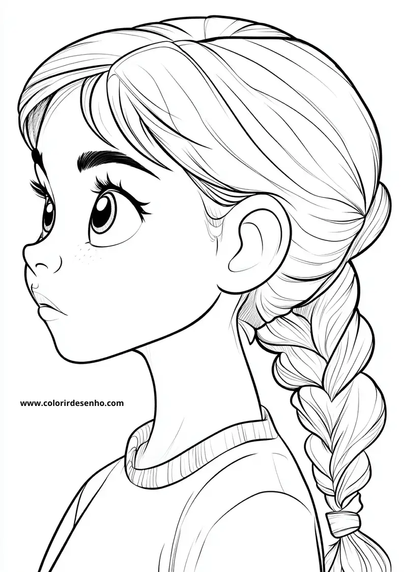 Ear Coloring Pages 3