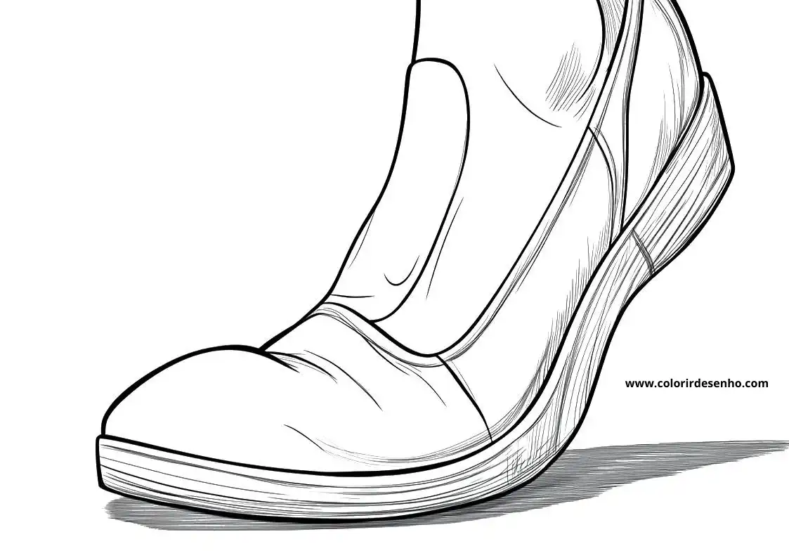 Feet Coloring Pages 12