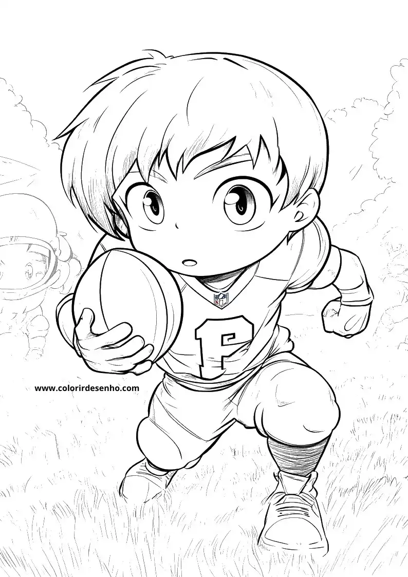 Football Coloring Pages For All Ages 11
