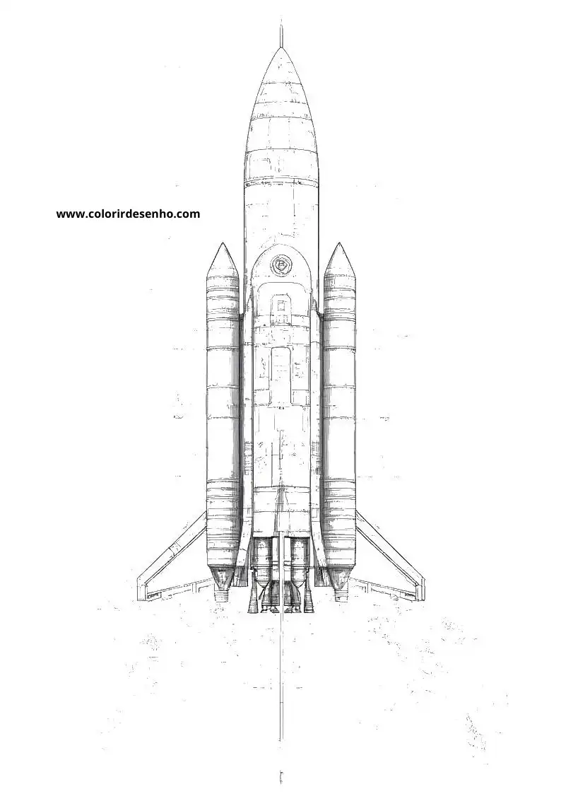 Free Printable Rocket Coloring Pages For Kids And Adults 8