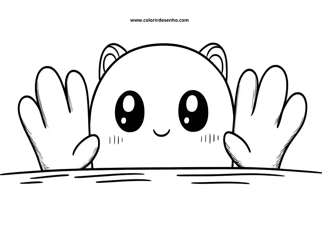 Hand Coloring Pages 10
