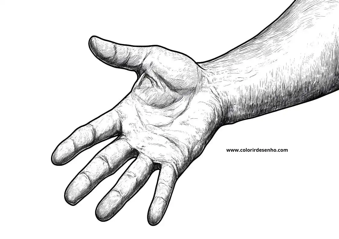 Hand Coloring Sheet 1