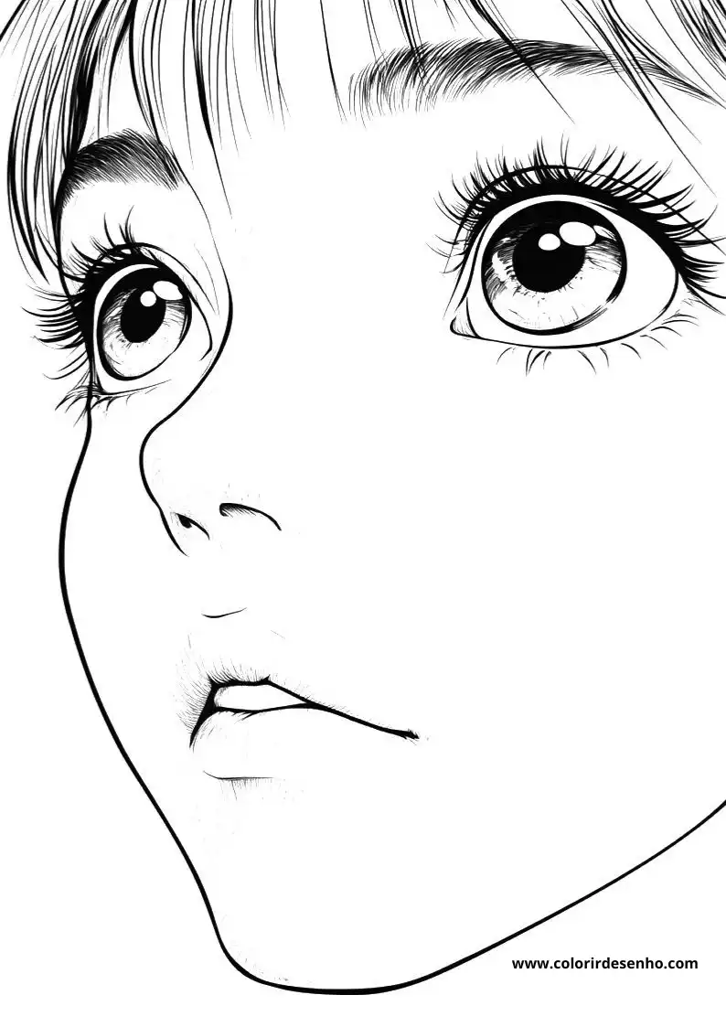 Nose Coloring Sheet 4