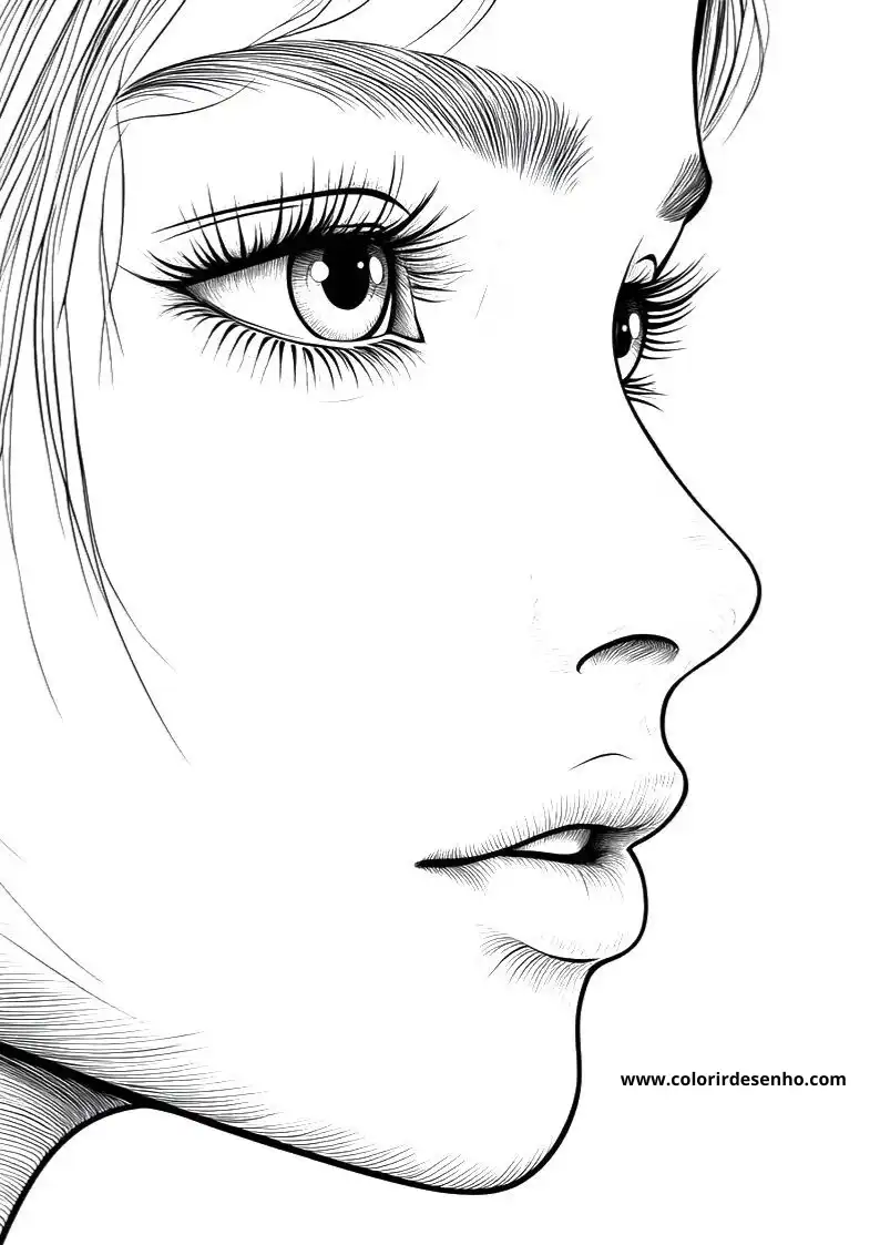 Nose Coloring Sheet 5