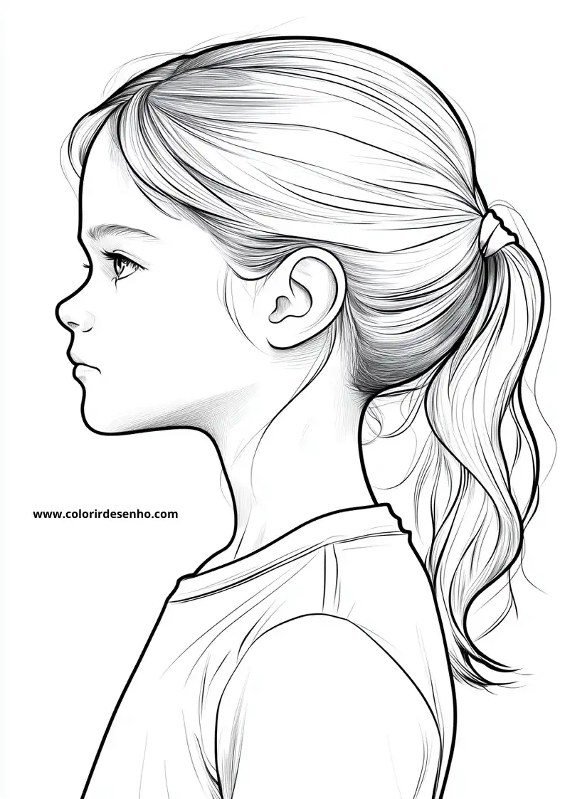 Printable Ear Coloring Pages 2
