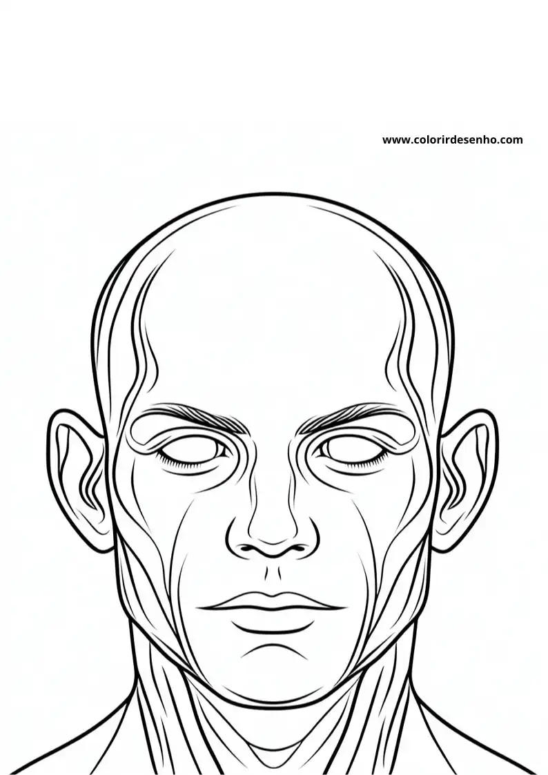Printable Ear Coloring Pages 5
