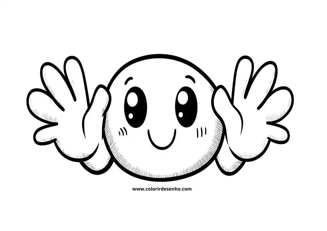 Printable Hand Coloring Pages 5