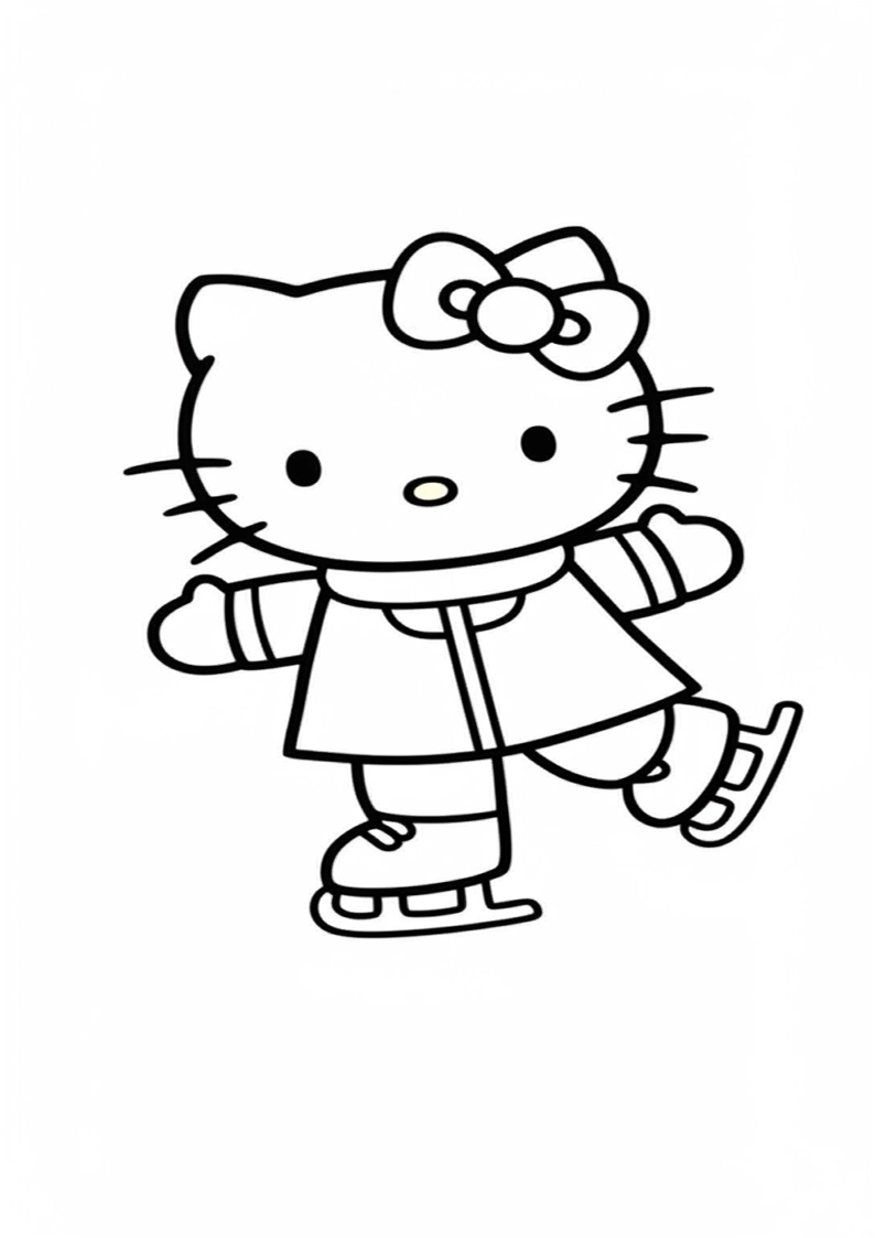 Hello Kitty - Coloring Page 281