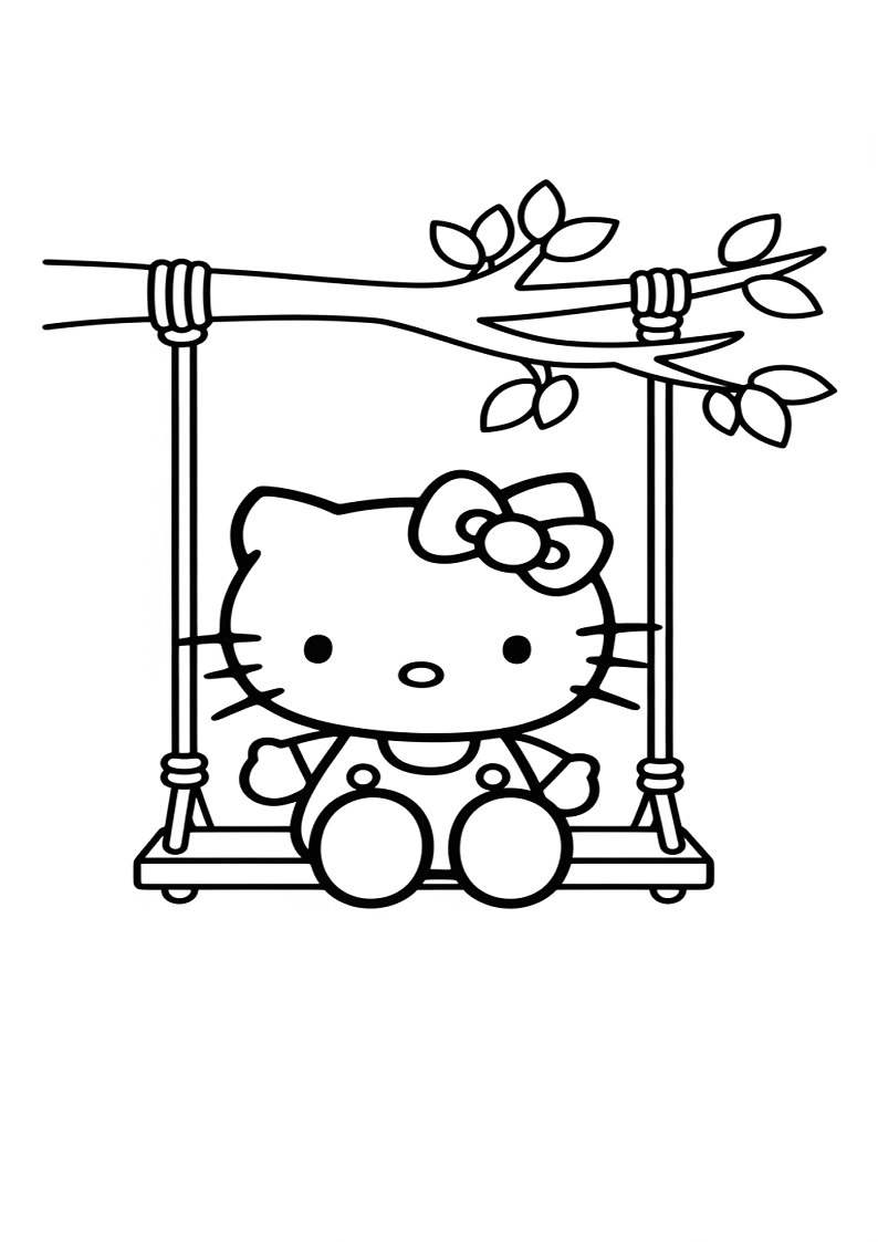 Hello Kitty - Coloring Page 275