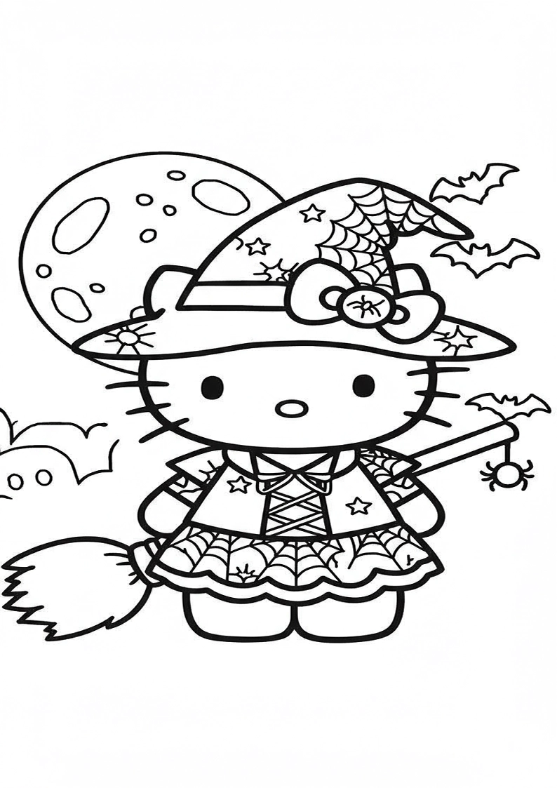 Hello Kitty - Coloring Page 270