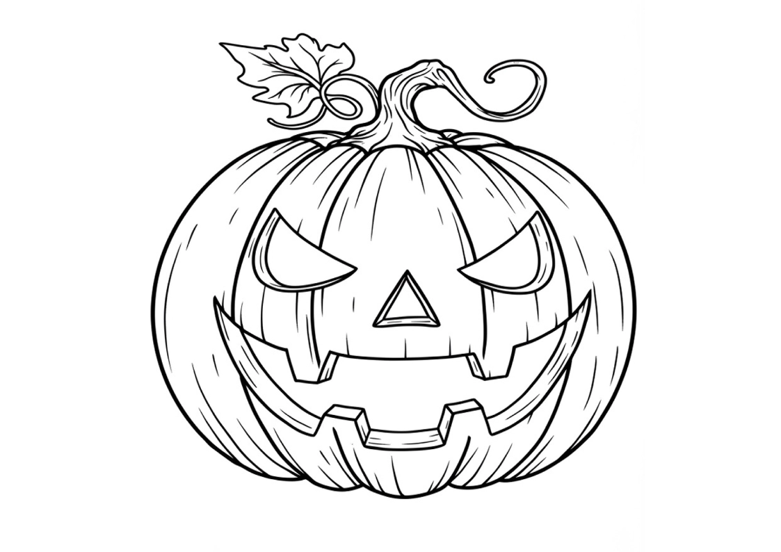 Free Coloring Pages 1 Halloween4228