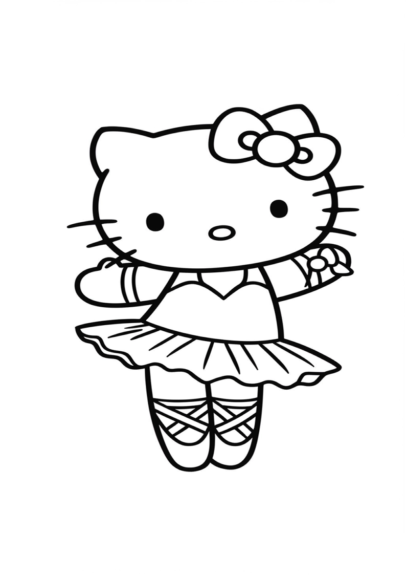 Hello Kitty - Coloring Page 53