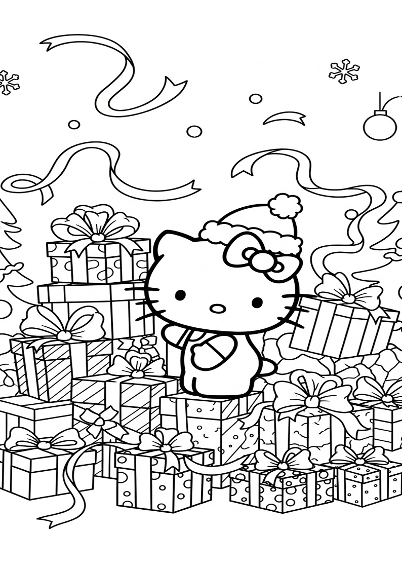 Hello Kitty - Coloring Page 50