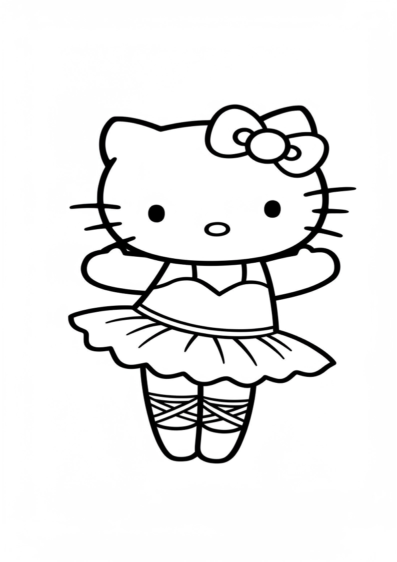 Hello Kitty - Coloring Page 49