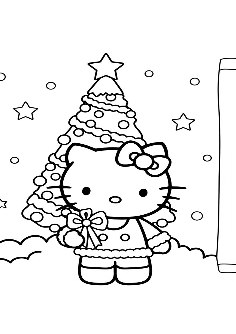 Hello Kitty - Coloring Page 42