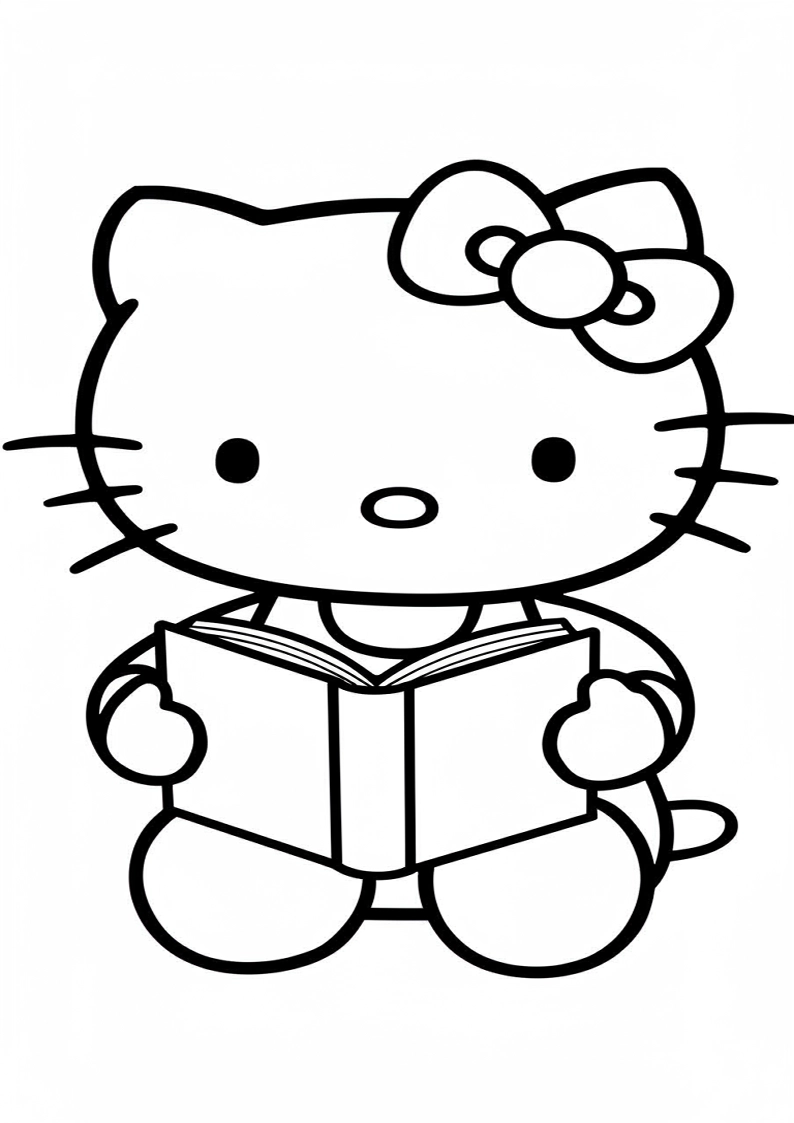 Hello Kitty - Coloring Page 41