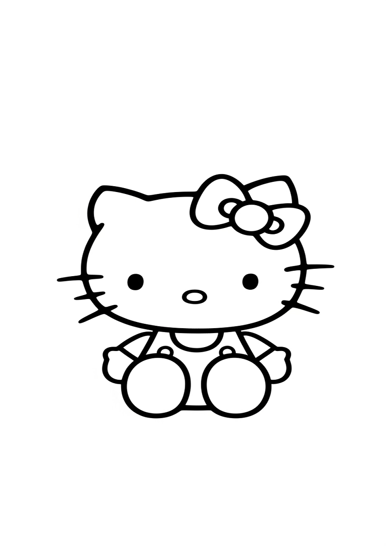 Hello Kitty - Coloring Page 38